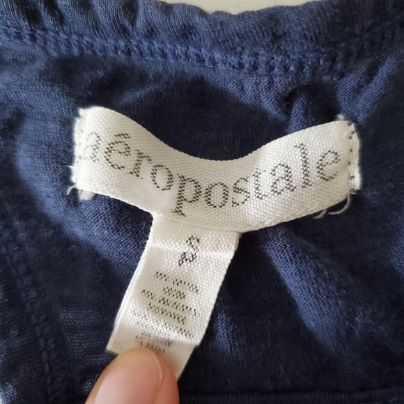 Blue Racerback Tank top - Picture 3 of 4